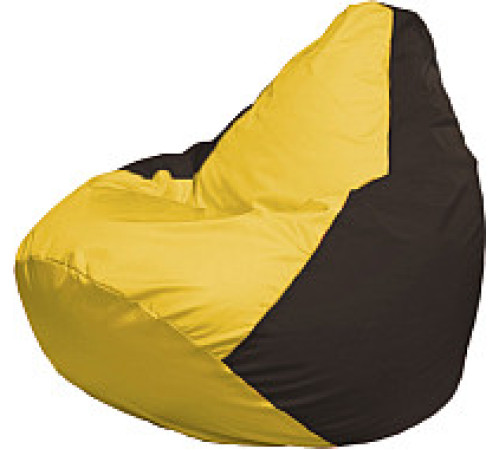 Кресло-мешок Flagman Груша Мега XXXL Г3.1-261 желтый/коричневый