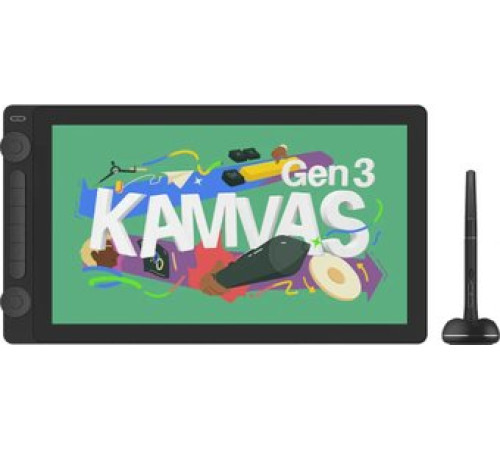 Графический монитор Huion Kamvas 16 Gen 3 GS1563 черный