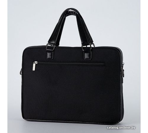 Мужская сумка Poshete 249-8230-8-BLK черный