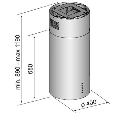 Кухонная вытяжка Korting KHA4970X