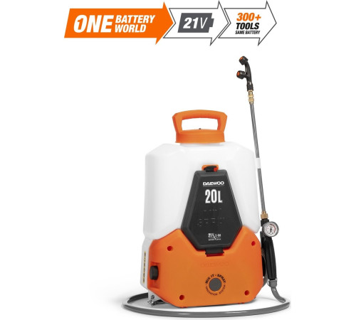 Аккумуляторный опрыскиватель Daewoo Power DSA 2021LI Set с 1-им АКБ