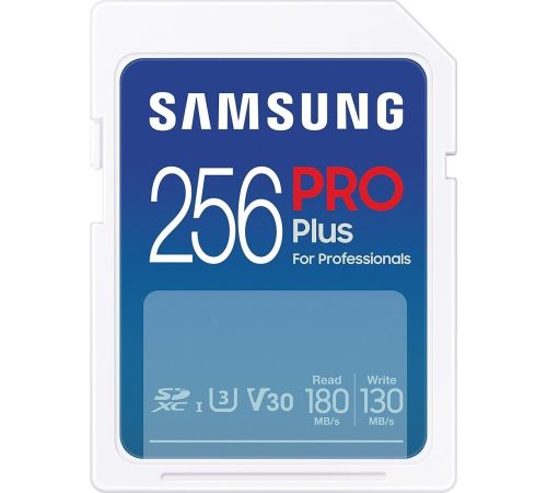 Карта памяти Samsung PRO Plus 2023 SDXC 256GB с кардридером