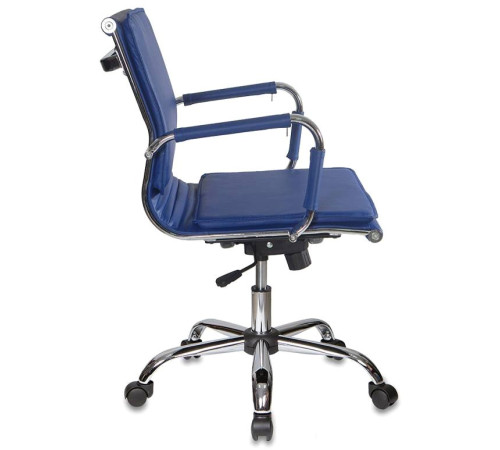 Кресло Бюрократ CH-993-Low/Blue синий