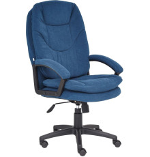 Офисное кресло TetChair Comfort LT флок синий