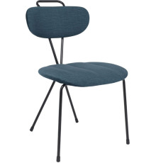 Стул AksHome Tori темно-бирюзовый велюр Voss 86/черный