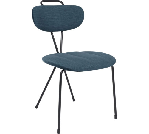 Стул AksHome Tori темно-бирюзовый велюр Voss 86/черный