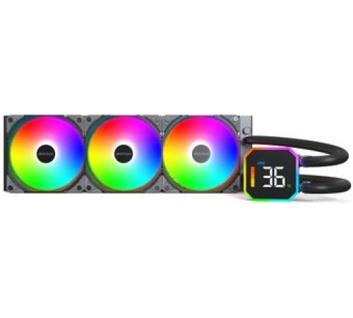 Система жидкостного охлаждения для процессора Montech HyperFlow Digital 360 черный
