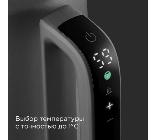 Электрический чайник Redmond Редмонд KM238 серый