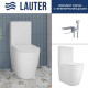Унитаз напольный Lauter Vortex 2110022VF + гигиенический душ AquaTech 21LT0101CH