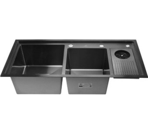 Кухонная мойка Wisent WM310048B + WW405B