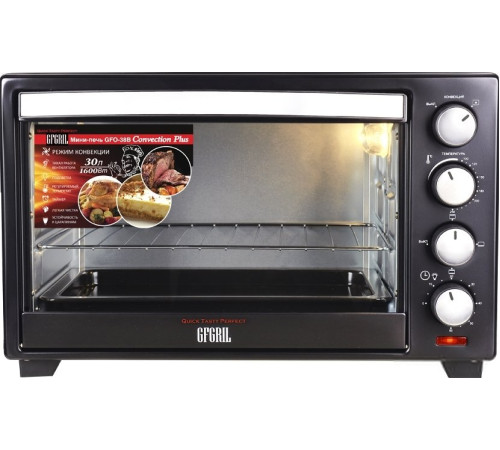 Мини-печь GFgril GFO-30B Convection Plus