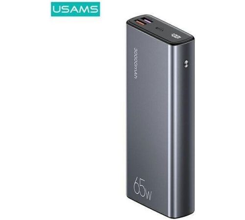 Внешний аккумулятор Usams CD165 PB59 30000mAh темно-серый