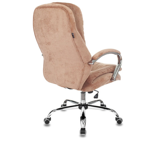 Кресло Бюрократ T-9950SL Fabric светло-коричневый Velvet 90