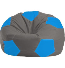 Кресло-мешок Flagman Мяч Стандарт М1.1-337 серый/голубой