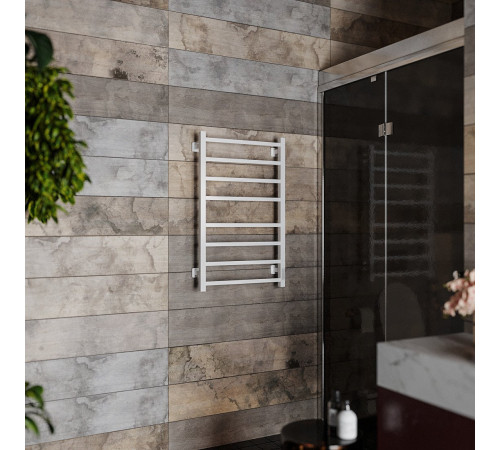 Полотенцесушитель Roxen Square BK-109SW-8T 11050-5385W белый