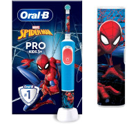 Электрическая зубная щетка Oral-B Vitality Pro Kids D103.413.2KX Spiderman с футляром