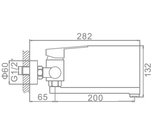 Смеситель Ledeme L74603