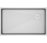 Кухонная мойка Paulmark NEXT-SKEW 74 Uni PM887444-BS стальной/брашированная сталь