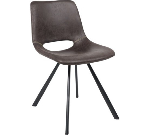 Стул AksHome Dilan графит/черный