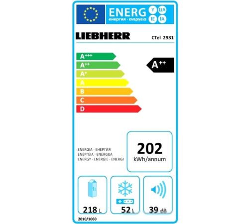 Холодильник Liebherr CTel 2931