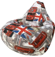 Кресло-мешок Flagman Груша Макси Г2.4-108 Лондон Бус А01