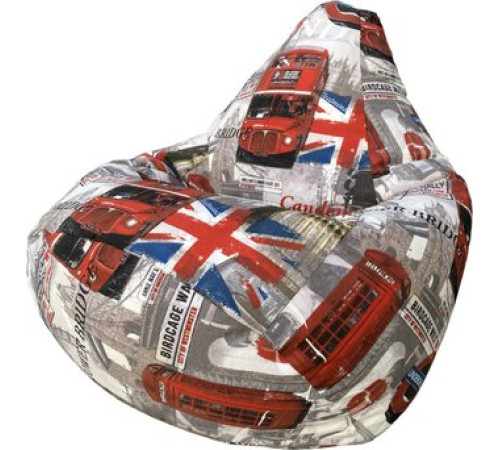 Кресло-мешок Flagman Груша Макси Г2.4-108 Лондон Бус А01