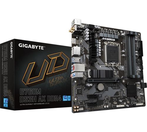 Материнская плата Gigabyte B760M DS3H AX DDR4 rev. 1.x
