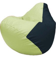 Кресло-мешок Flagman Груша Макси Г2.3-0415 светло-салатовый/синий