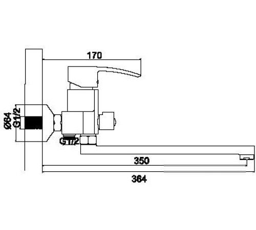 Смеситель Ledeme H43 L2243