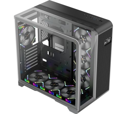 Корпус 1stPlayer RT7 RT7-BK-3FC7R-1FC7 черный