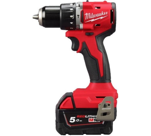 Ударная дрель-шуруповерт Milwaukee M18 M18BLPDRC-502C 4933492826 с 2-мя АКБ 5 Ач, кейс