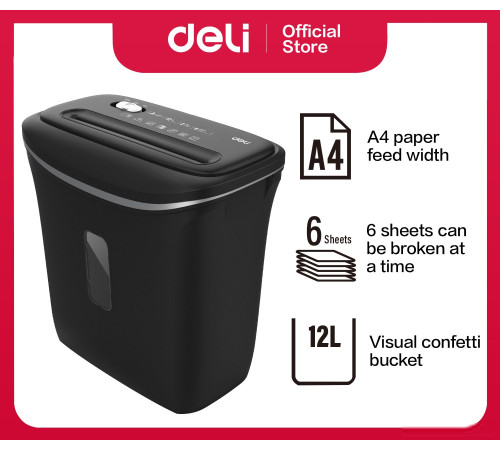 Шредер Deli E9945