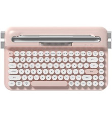 Клавиатура Ajazz AF84 белый/розовый