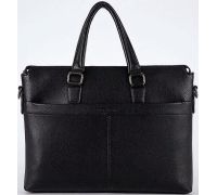 Мужская сумка Poshete 250-8332-3-BLK черный