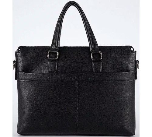 Мужская сумка Poshete 250-8332-3-BLK черный