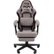 Игровое геймерское кресло CHAIRMAN CH27 ткань, серый/черный