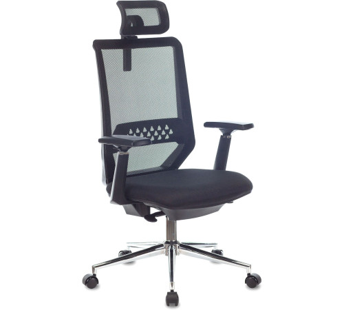 Кресло Бюрократ MC-612N-H/B/418B черный