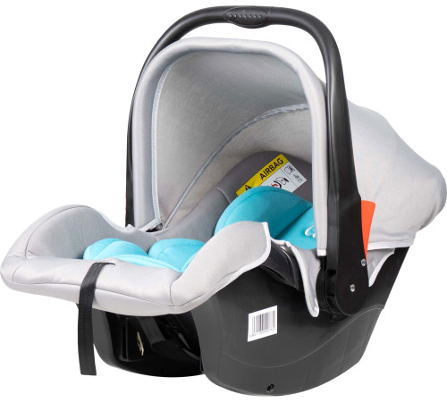 Детское автокресло Costa HA-01 серый/мятный