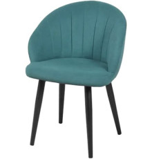 Стул с подлокотниками СоюзРегионПоставка Моника СРП-050 велюр, Dream Mint мятный/муар черный