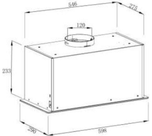 Кухонная вытяжка ZorG Neo 1030 60 S белый