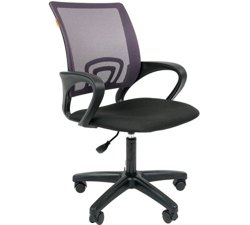 Кресло CHAIRMAN 696 LT черный/серый