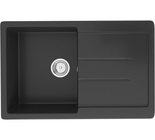 Кухонная мойка Ulgran U-507 ультра-черный