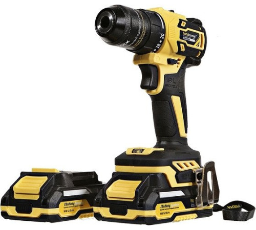 Дрель-шуруповерт Hanskonner HCD2065C с 2-мя АКБ, кейс