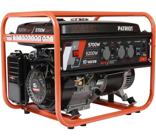Бензиновый генератор Patriot GRS 6700C