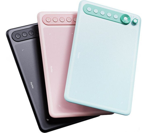 Графический планшет Parblo Intangbo X7 розовый