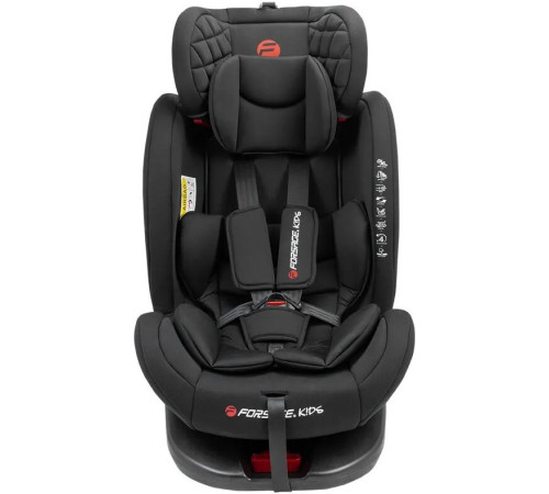 Детское автокресло Forsage Kids BS12 black