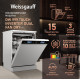 Отдельностоящая посудомоечная машина Weissgauff DW 999 Touch Inverter Dual Fan Dry