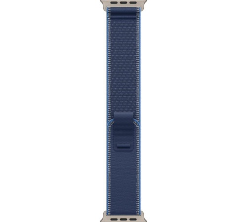 Умные часы Apple Watch Ultra 3 LTE 49 мм титановый корпус, природный/синий, нейлоновый ремешок размера M/L
