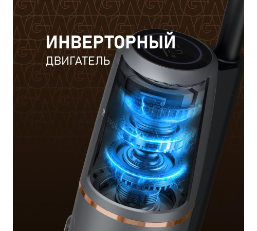 Пылесос Weissgauff V13 BLDC 200 Graphite AquaPro