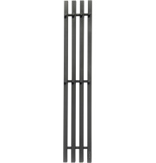 Полотенцесушитель Granula Квадро Вертикаль 21х120 терморегулятор с таймером, черный